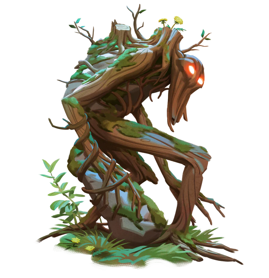 фон пень справа